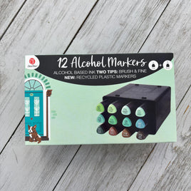 Deco Time Alcohol Markers - Forest Harmony