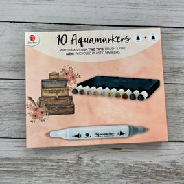 Deco Time Aquamarkers - Earth Tones