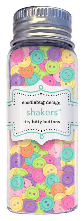 Itty Bitty Buttons -  Doodlebug Shakers