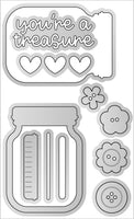 You're a Treasure - Doodlebug Doodle Cuts Dies