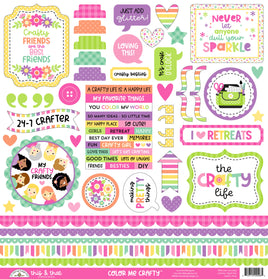 Color Me Crafty - Doodlebug This & That Cardstock Stickers