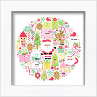 dear santa shadow box kit