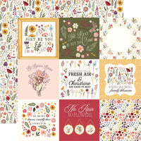 Pressed Floral - Carta Bella Collection Kit 12"X12"