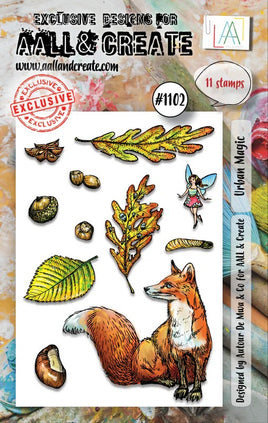 AALL and Create #1102 - A7 Stamp Set - Urban Magic