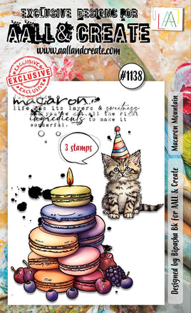 AALL and Create - A6 Stamp Set - Macaron Mountain