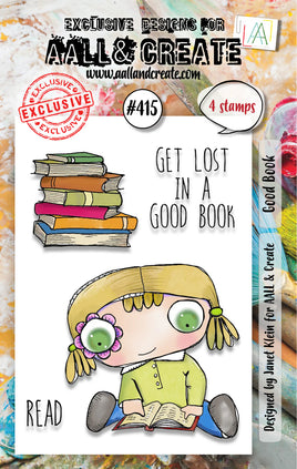 AALL and Create - A7 Stamp Set - Good Book