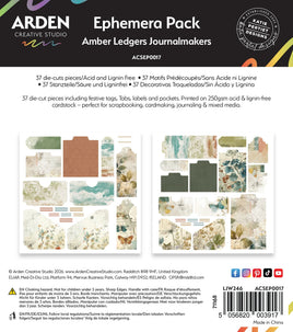 Arden Creative Studio Amber Ledgers Journalmakers Ephemera Pack