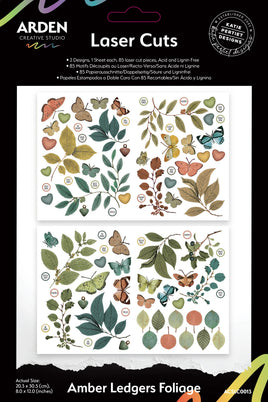 Arden Creative Studio Amber Ledgers Foliage Laser Cuts