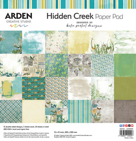 Arden Creative Studio Hidden Creek 12in x 12in Paper Pad