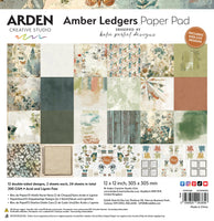 Arden Creative Studio Amber Ledgers 12in x 12in Paper Pad