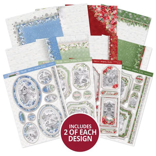 An Artist's Garden at Christmas Topper Collection