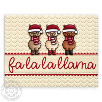 Alpaca Holiday Stamps