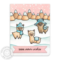 Alpaca Holiday Stamps