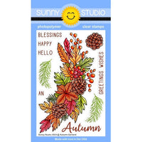Autumn Garland Stamps