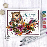 Autumn Garland Stamps