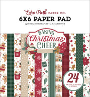 Baking Christmas Cheer - Echo Park Double-Sided Paper Pad 6"X6"