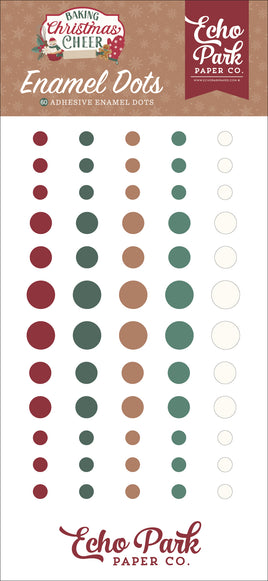 Baking Christmas Cheer - Echo Park Adhesive Enamel Dots
