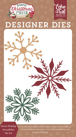Sweet Holiday Snowflakes - Echo Park Die Set