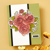 Garden Party - Spellbinders Stamp Die And Stencil Bundle From The Garden Co