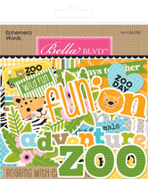 Zoo Day - Ephemera Words