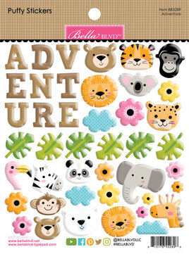 Adventure - Puffy Stickers