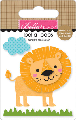 Mane Attraction - Bella-pops 3D Cardstock Sticker