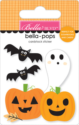 Pumpkin Pals - Bella-pops 3D Cardstock Sticker