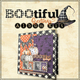 BOOtiful Greetings Album Kit