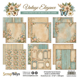 Vintage Elegance - 6X6 Paper Pad