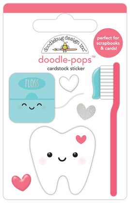Minty Fresh - Doodlebug Doodle-Pops 3D Sticker