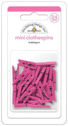 Bubblegum , Mini Clothespins