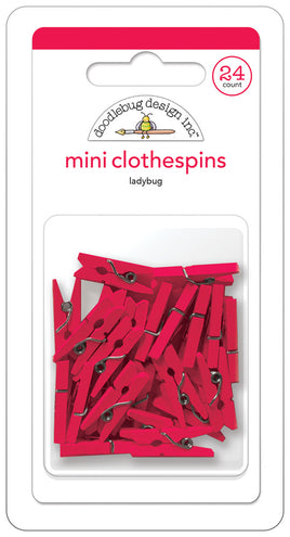 Ladybug , Mini Clothespins