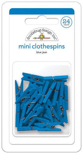 Blue Jean , Mini Clothespins