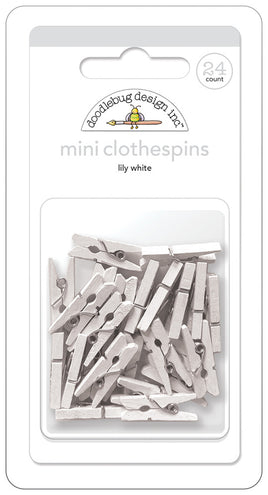Lily White, Mini Clothespins