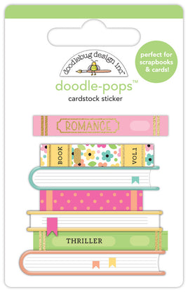 Book Club - Doodlebug Doodle-Pops 3D Sticker