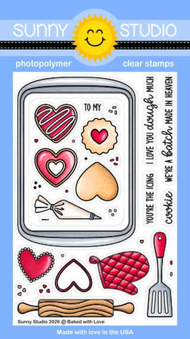 Baked With Love Stamps