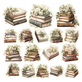 Floral Academia Books Ephemera
