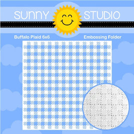 Buffalo Plaid Embossing Folder