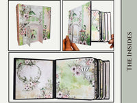 CrafTreat Scrapbook Blanks - Basic 6x6 - Black & Kraft Color