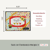 CrafTreat Scrapbook Blank Precut Album Base - LapBook Folio - Kraft