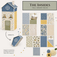 CrafTreat Scrapbook Blank - Tall House - Kraft