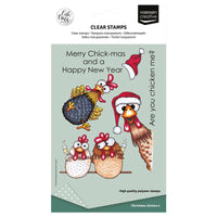 Vaessen Creative • Clear Stamps Christmas Chickens 2 (10pcs)