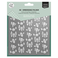 Vaessen Creative • 3D Embossing Folder by Carla Creates Zoom 5.9x5.9"