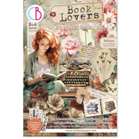 Book Lovers Junk Journal & Ephemera Book A4 32/Pkg