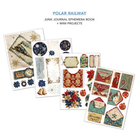Polar Railway Junk Journal & Ephemera Book A4 32/Pkg