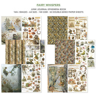 Fairy Whispers Junk Journal & Ephemera Book A4 32/Pkg