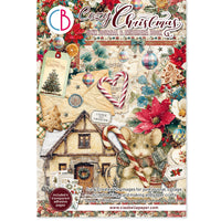 Cozy Christmas Junk Journal & Ephemera Book A4 32/Pkg