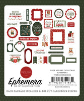 Have A Beary Christmas Ephemera