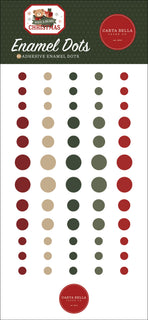 Have A Beary Christmas Enamel Dots