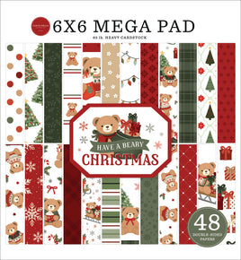 Have A Beary Christmas Cardmakers 6X6 Mega Pad
